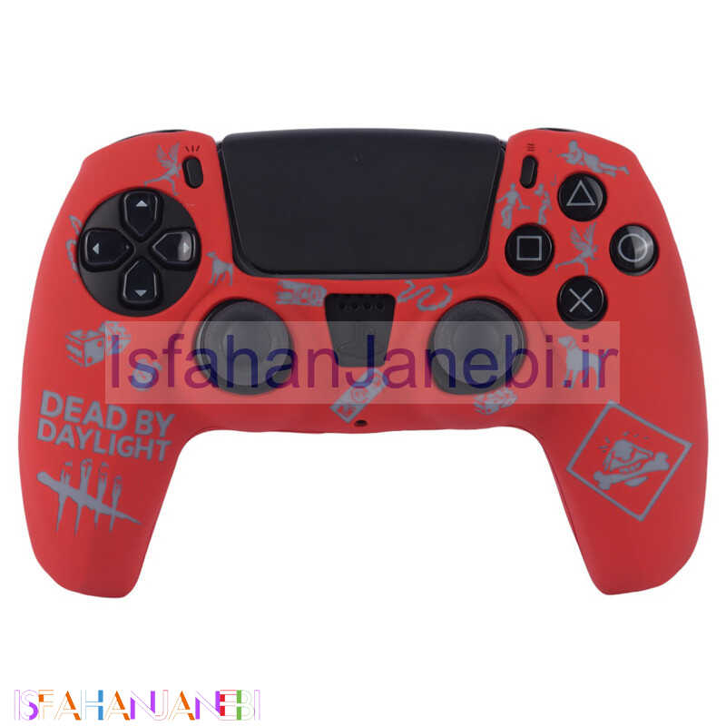 اصفهان جانبی-روکش دسته بازی PS5 طرح Dead By Daylight قرمز طوسی