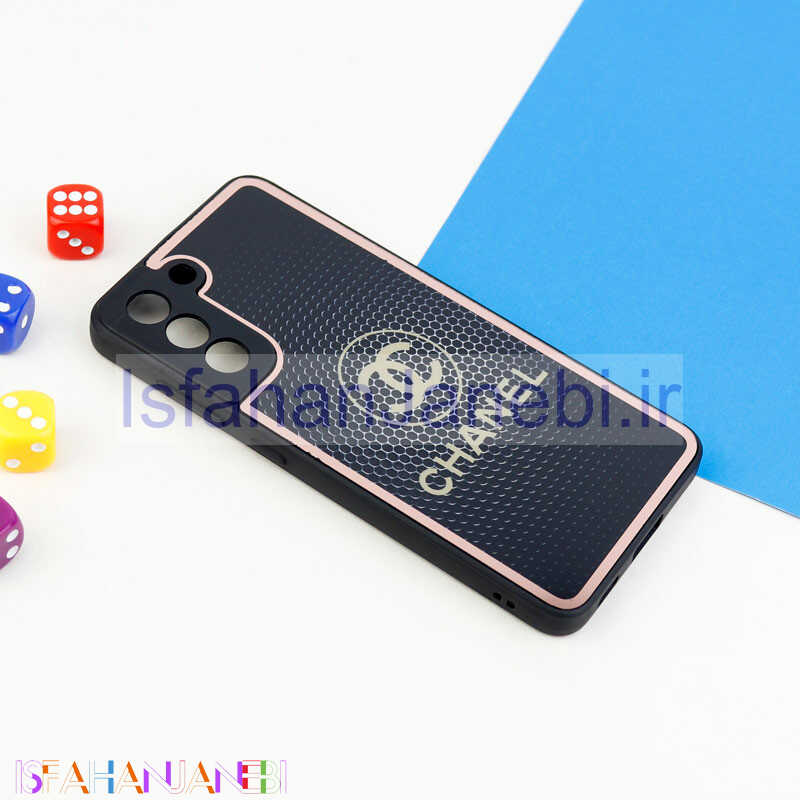 اصفهان جانبی-قاب محافظ لنزدار پشت گلسی طرحدار Samsung Galaxy S21 FE 5G سری A