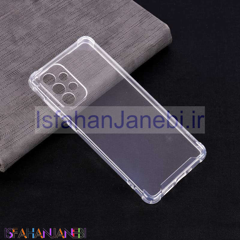 اصفهان جانبی-قاب ژله ای ضربه گیر بی رنگ محافظ لنزدار Samsung Galaxy A73