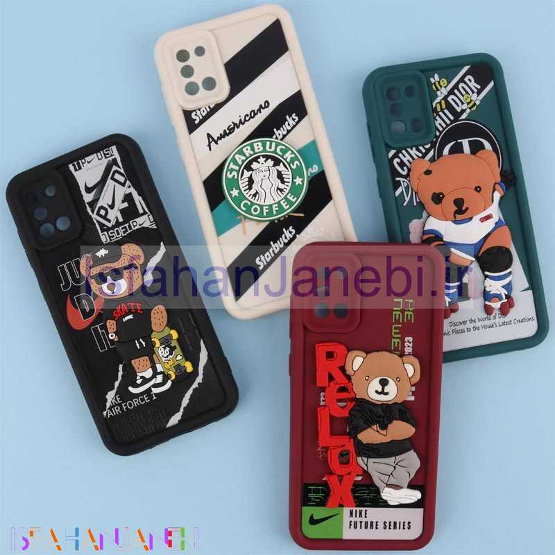 اصفهان جانبی-قاب سولید سامسونگ Galaxy A31 برجسته محافظ لنزدار