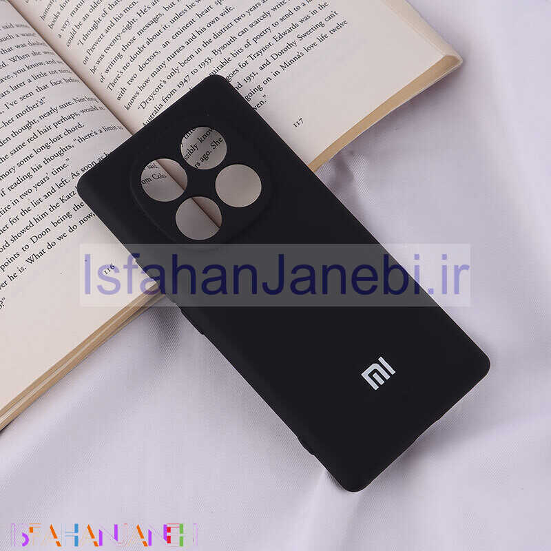 اصفهان جانبی-قاب سیلیکونی Highcopy زیربسته شیائومی Redmi Note 14 Pro 4G محافظ لنزدار