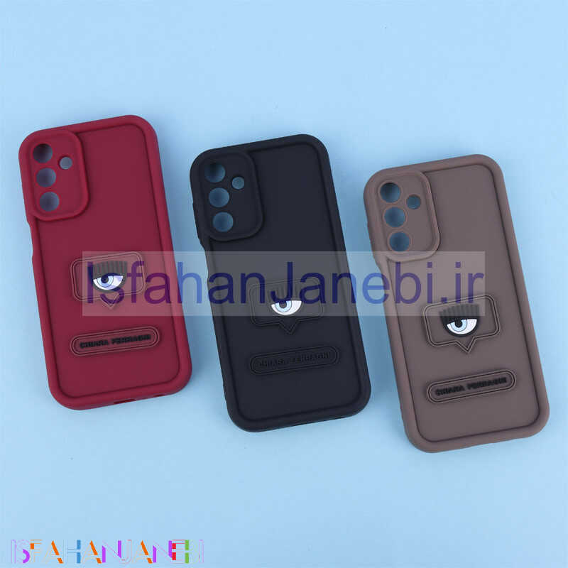 اصفهان جانبی-قاب سولید Chiara Ferragni محافظ لنزدار Samsung Galaxy A15