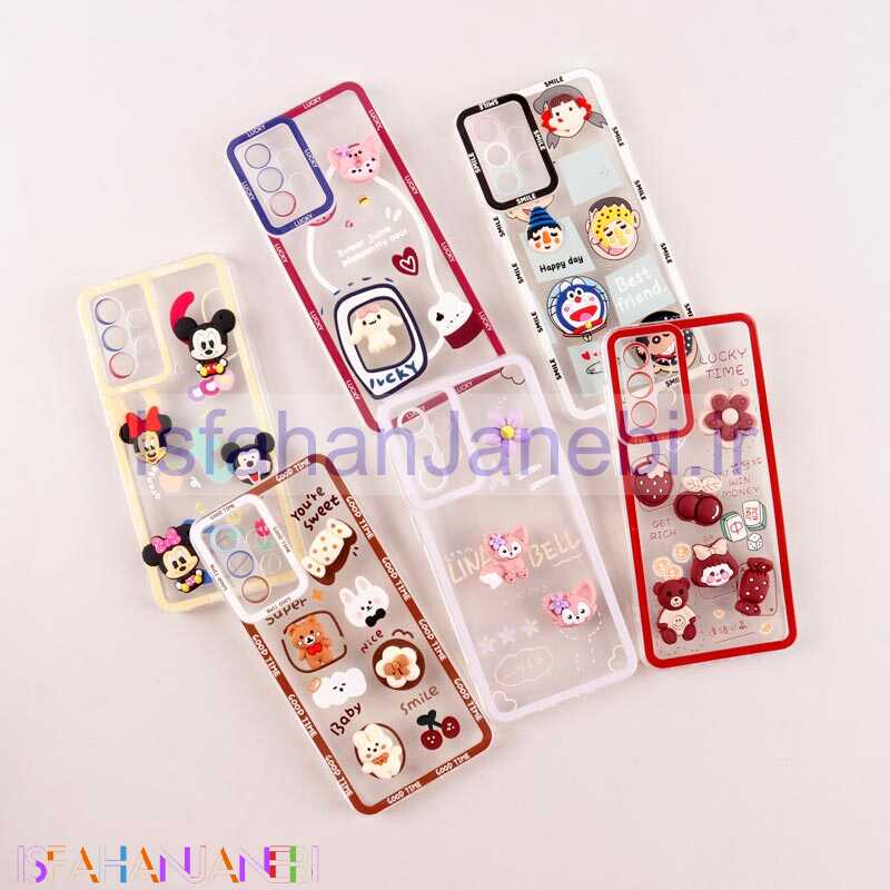 اصفهان جانبی-قاب عروسکی برجسته Highcopy محافظ لنزدار Samsung Galaxy A33 5G