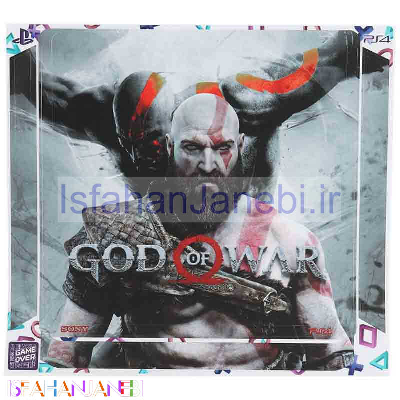 اصفهان جانبی-اسکین پلی استیشن 4 اسلیم طرح God Of War کد 4