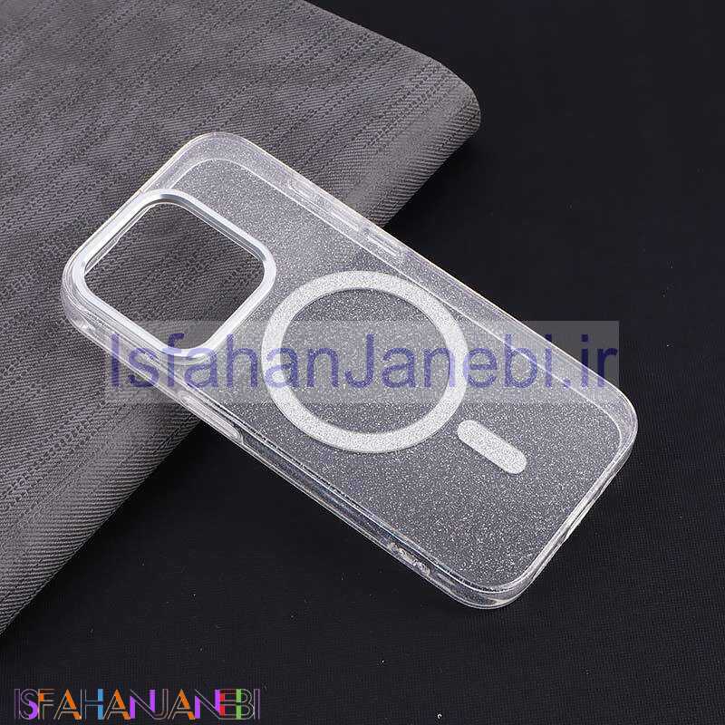 اصفهان جانبی-قاب اکلیلی مگ سیف Vip Max آیفون iPhone 15 Pro دور محافظ متال