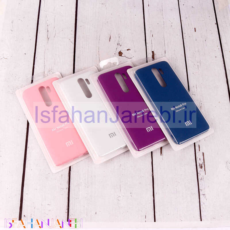 اصفهان جانبی-قاب سیلیکونی اصلی زیربسته شیائومی Redmi Note 8 Pro
