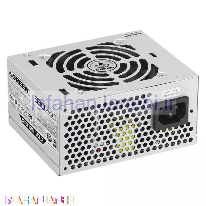 اصفهان جانبی-پاور گرین Green GP330S-SFX Bronze 330W