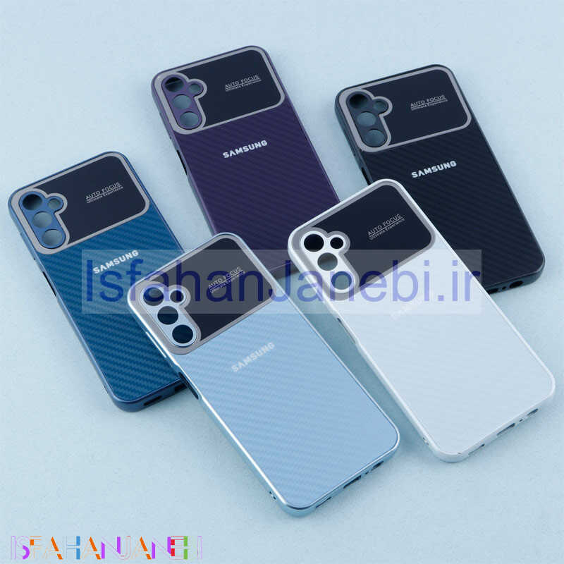 اصفهان جانبی-قاب PVD Carbon Ultimate محافظ لنزدار Samsung Galaxy A14 4G / A14 5G