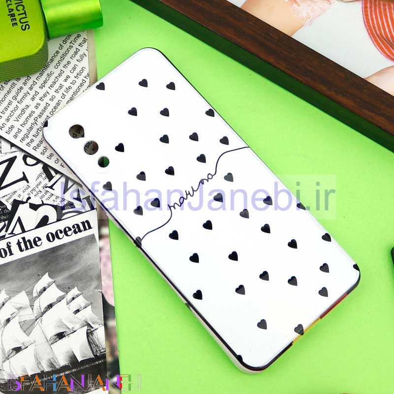 اصفهان جانبی-قاب سیلیکونی محافظ لنزدار طرح قلب Samsung Galaxy A02