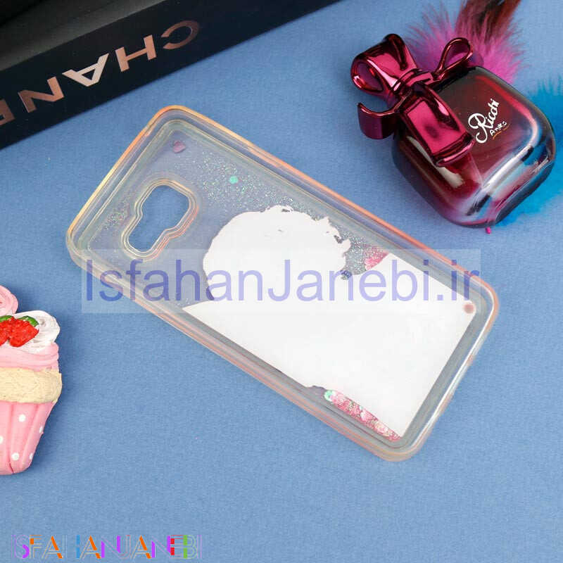 اصفهان جانبی-قاب آکواریومی طرح دختر Samsung Galaxy A3 2016 صورتی