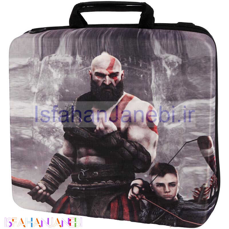 اصفهان جانبی-کیف کنسول بازی PS4 طرح God Of War کد 10