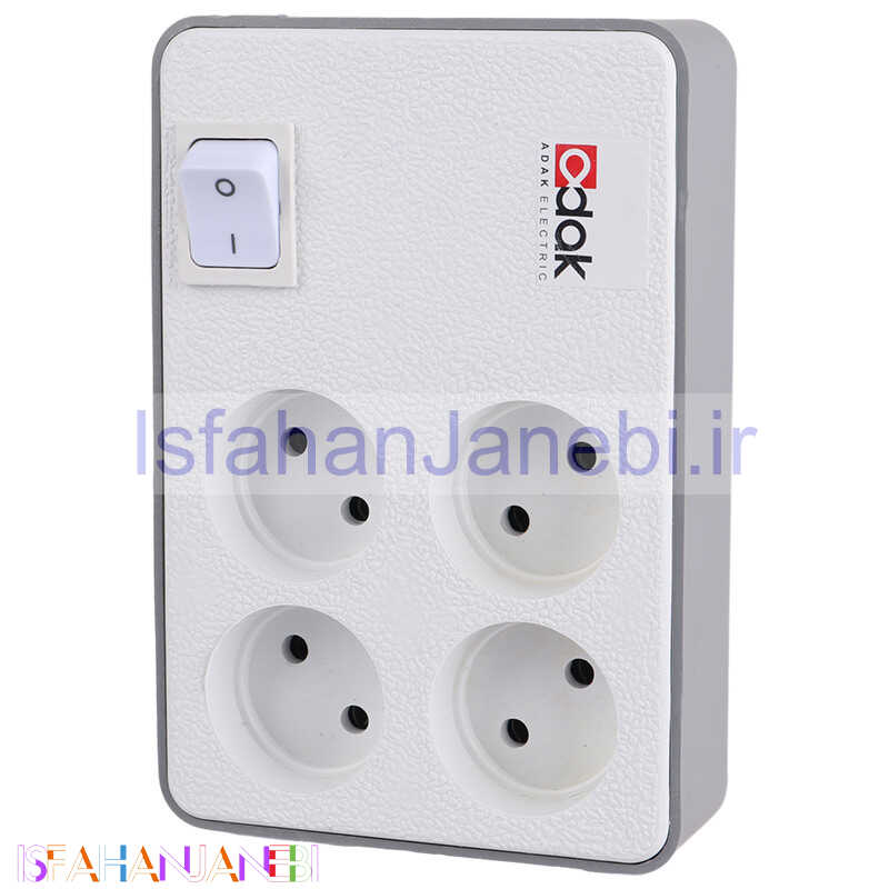 اصفهان جانبی-چند راهی 4 خانه برق آداک با کابل 4.5 متری شرینک