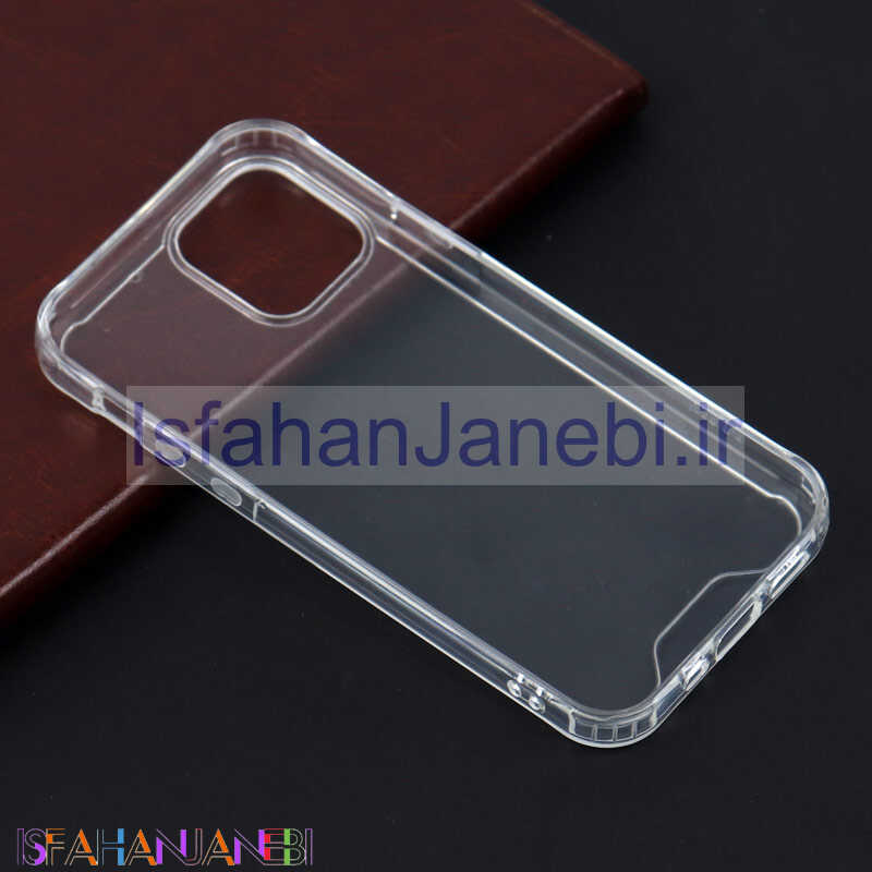اصفهان جانبی-قاب PC ضدضربه کپسولی بی رنگ iPhone 12 Pro