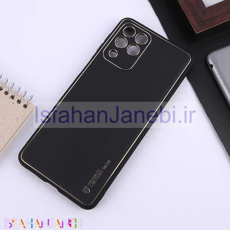 اصفهان جانبی-قاب چرمی My Case سامسونگ Galaxy M53 محافظ لنزدار دور رنگی