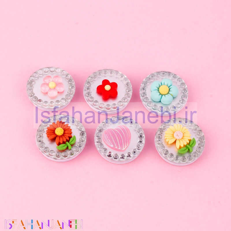 اصفهان جانبی-پاپ سوکت دایره ای طرح گل برجسته