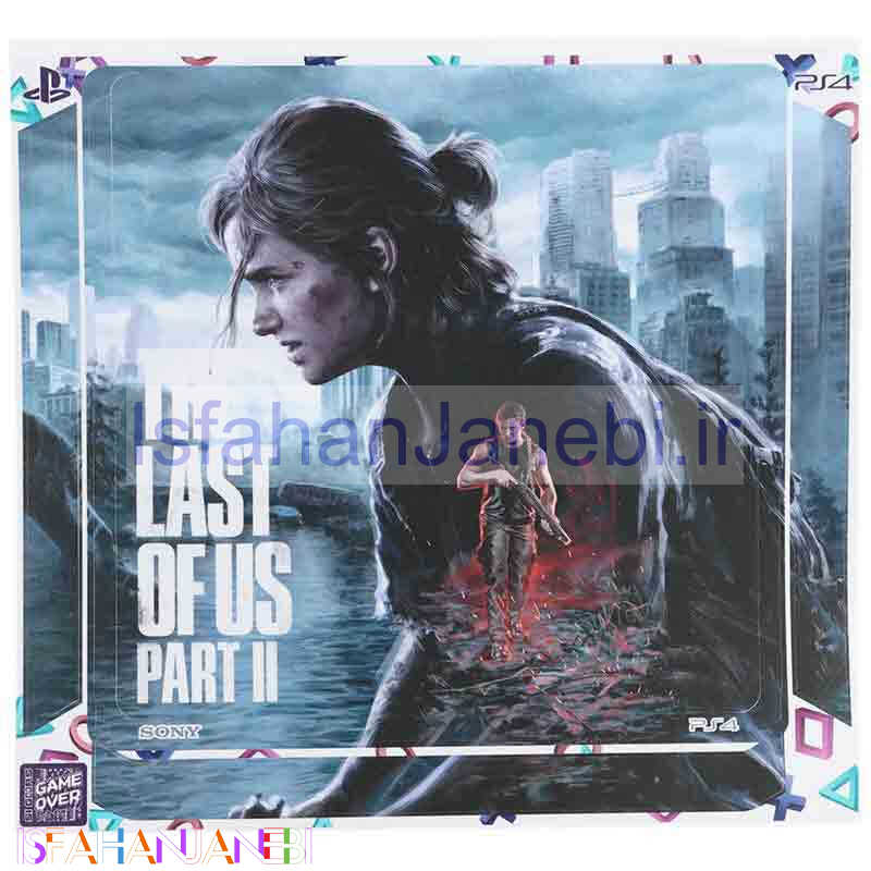 اصفهان جانبی-اسکین پلی استیشن 4 اسلیم طرح The Last of Us Part II کد 11