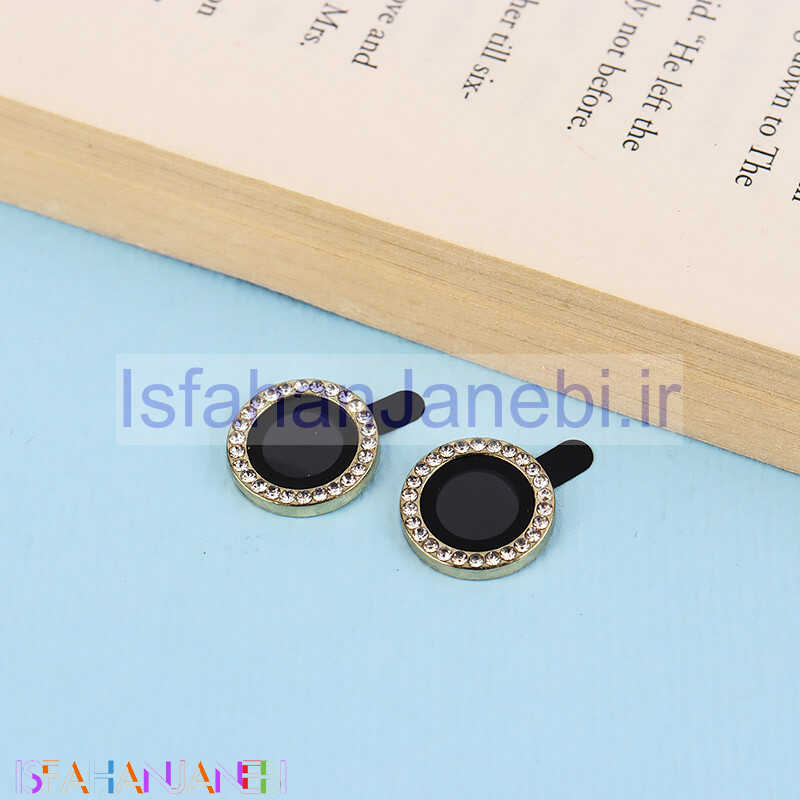 اصفهان جانبی-محافظ لنز رینگی نگین دار Alloy Glass Lens آیفون iPhone 13 / 13 Mini