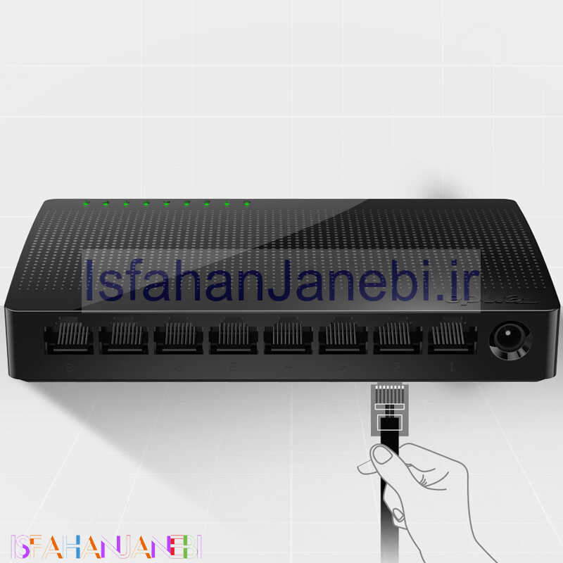 اصفهان جانبی-سوییچ 8 پورت Tenda SG108 Desktop