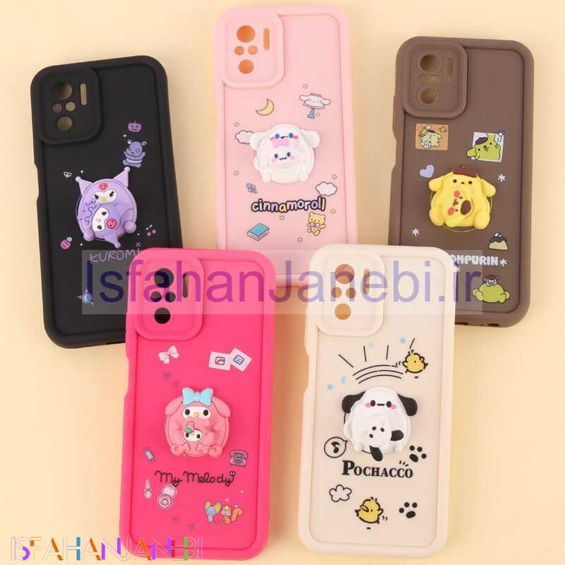 اصفهان جانبی-قاب سولید شیائومی Redmi Note 10 4G / 10s اسپینردار محافظ لنزدار