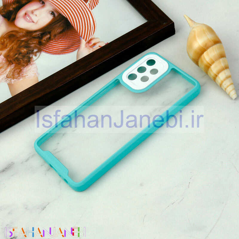 اصفهان جانبی-قاب ضد ضربه پشت شفاف Qsels محافظ لنزدار Samsung Galaxy A32 4G