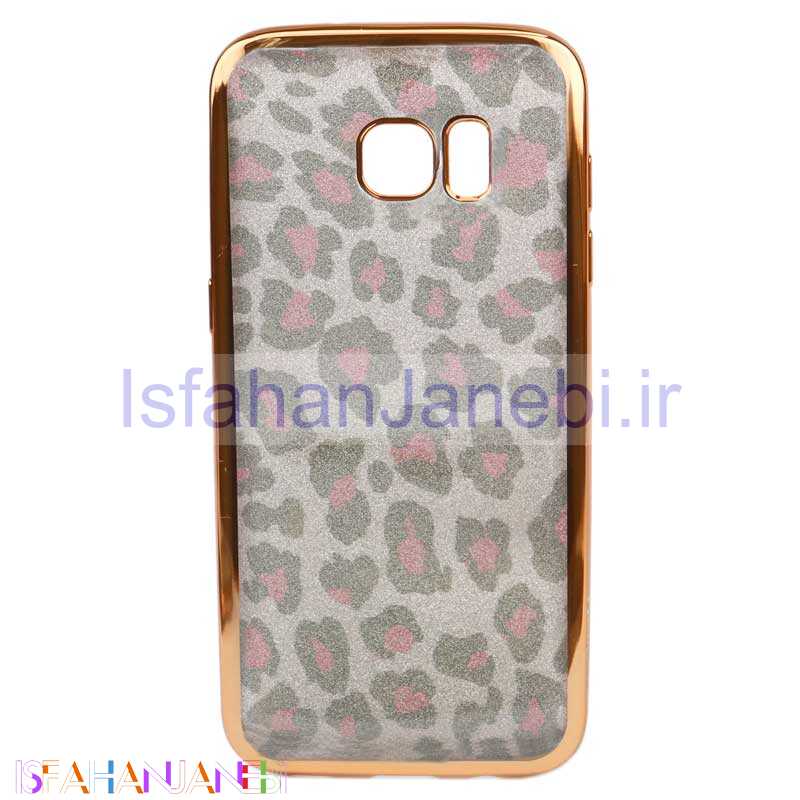 اصفهان جانبی-قاب ژله ای پلنگی Samsung S7 Edge کد2