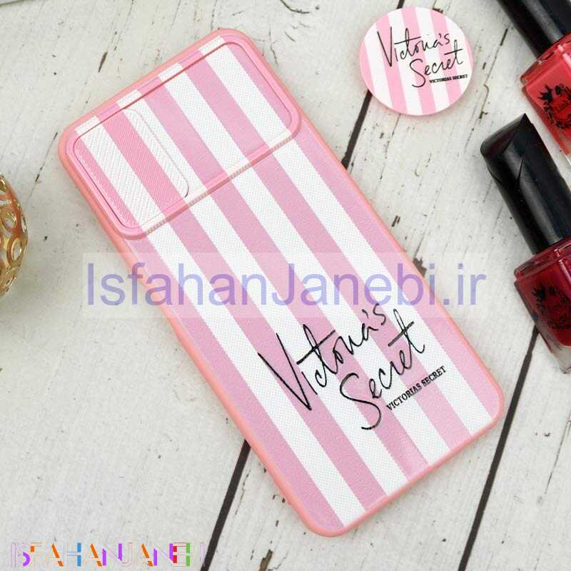 اصفهان جانبی-قاب طرحدار محافظ لنزدار کشویی + پاپ سوکت طرح ویکتوریا شیائومی Poco M3 Pro سری B