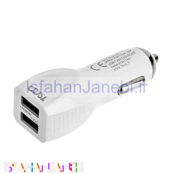 اصفهان جانبی-شارژر فندکی TSCO TCG 11 + کابل میکرو یو اس بی