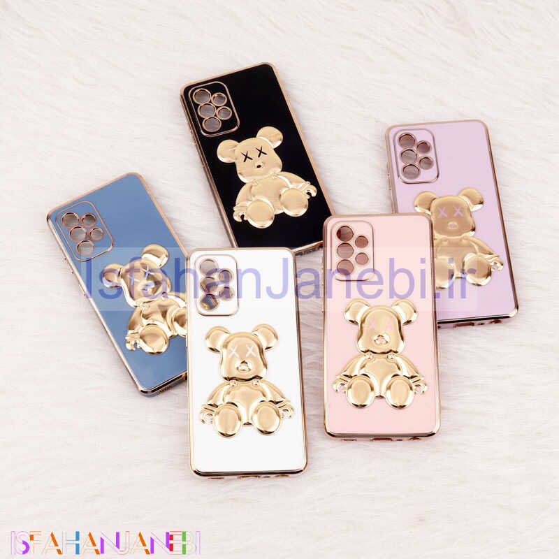 اصفهان جانبی-قاب My Case Power Bear محافظ لنزدار Samsung Galaxy A52 / A52s