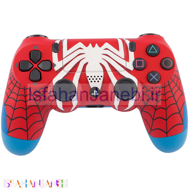 اصفهان جانبی-دسته بازی بی سیم SONY PlayStation 4 DualShock 4 High Copy طرح Spider Man کد 4