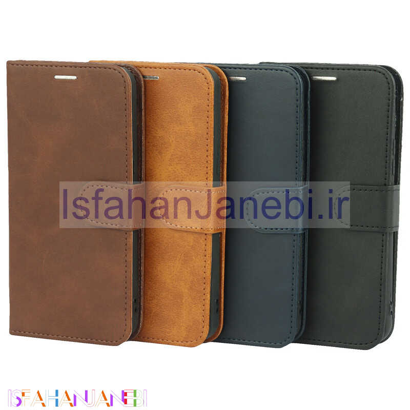 اصفهان جانبی-کیف چرمی مگنتی محافظ لنزدار سامسونگ Galaxy S22