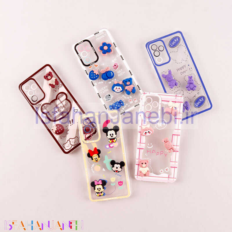 اصفهان جانبی-قاب عروسکی برجسته Highcopy محافظ لنزدار Samsung Galaxy A52 / A52s