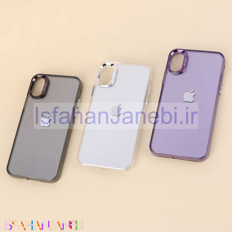 اصفهان جانبی-قاب PC So Cool آیفون X / XS دور محافظ متال