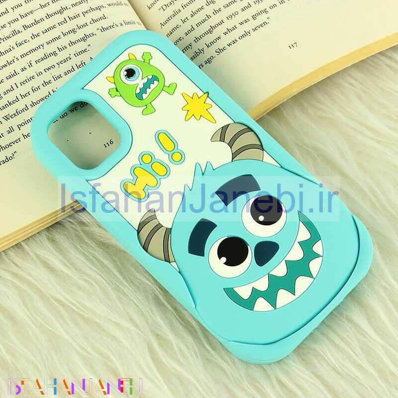 اصفهان جانبی-قاب سیلیکونی آیفون iPhone 11 طرح سالیوان برجسته