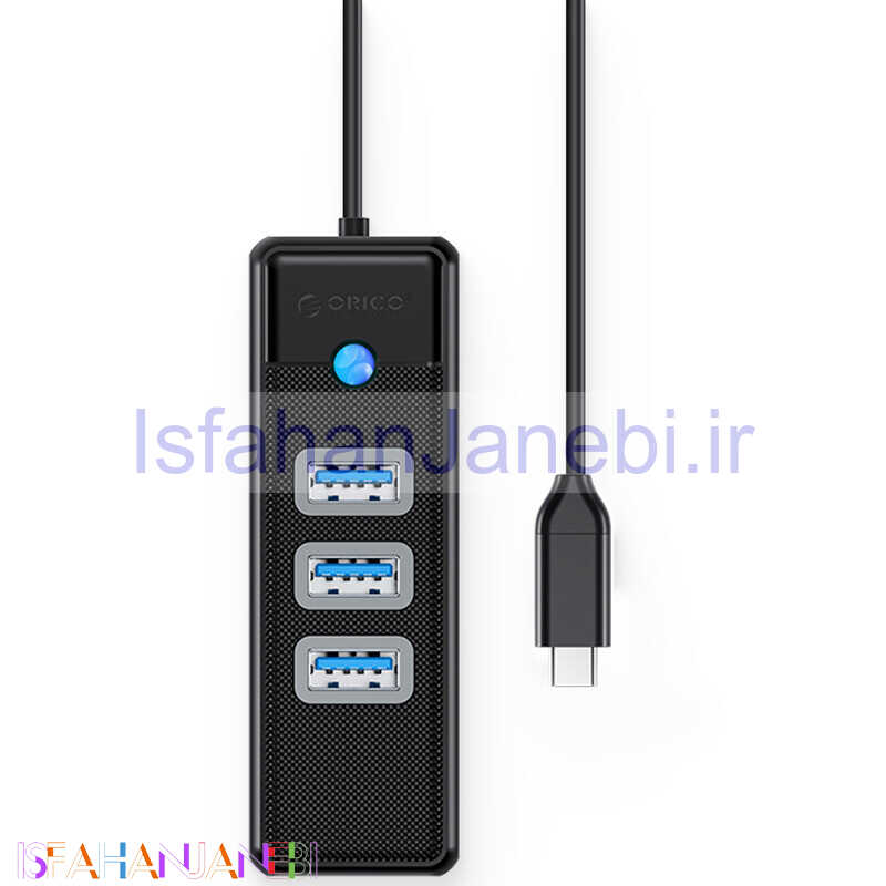 اصفهان جانبی-هاب 4 پورت Type-C اوریکو PW3UR-C3