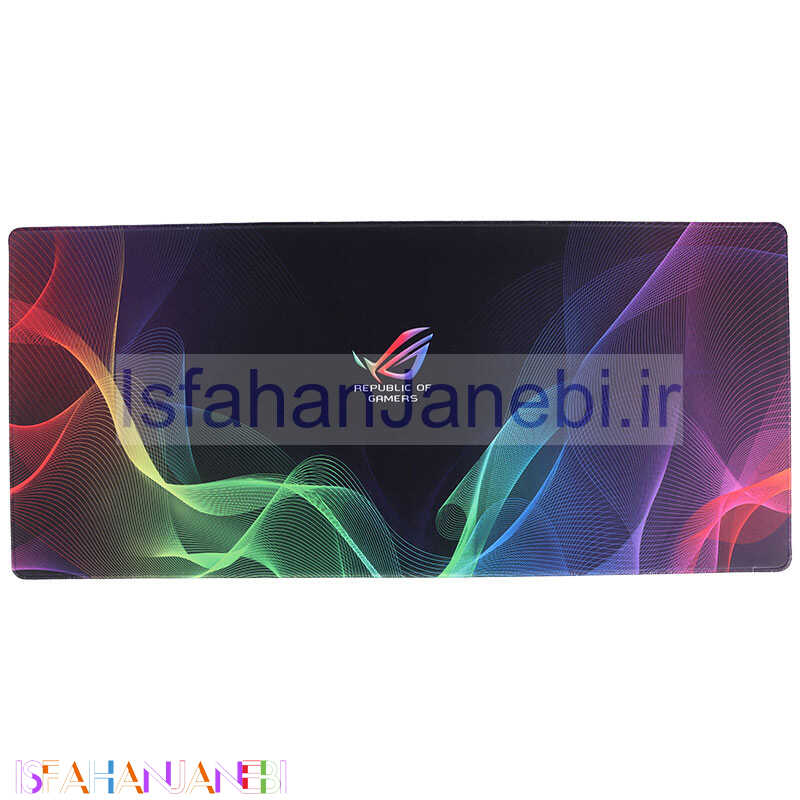 اصفهان جانبی-پد موس گیمینگ طرحدار ROG 40*90CM
