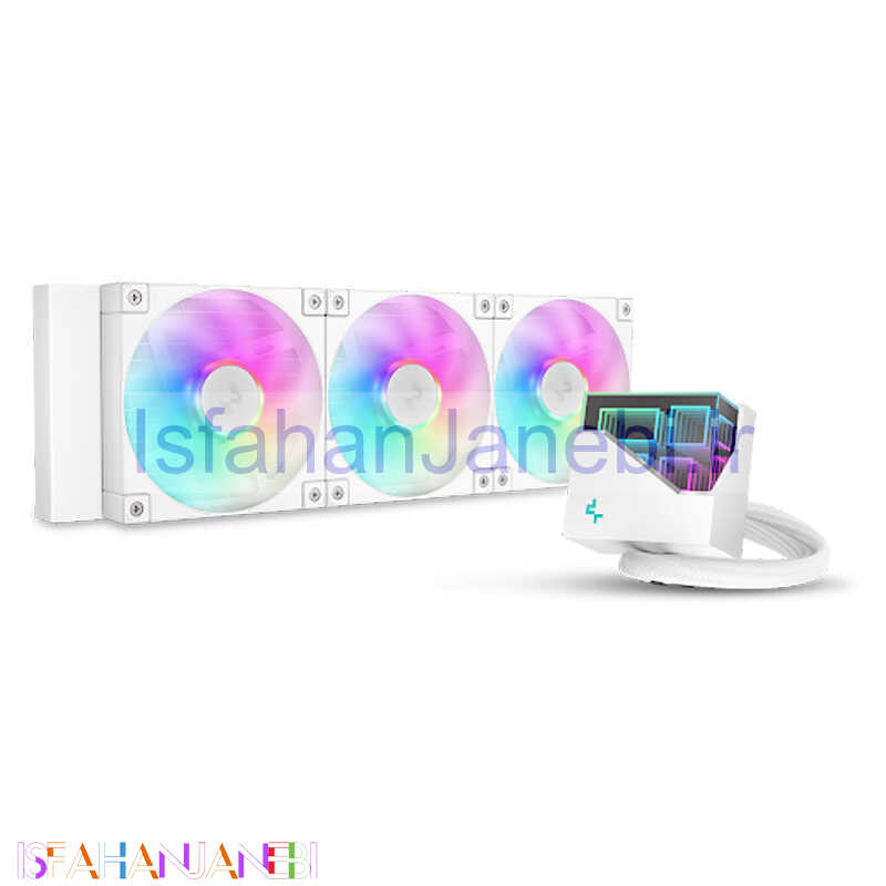 اصفهان جانبی-فن خنک کننده CPU دیپ کول Deepcool LT360 WH ARGB