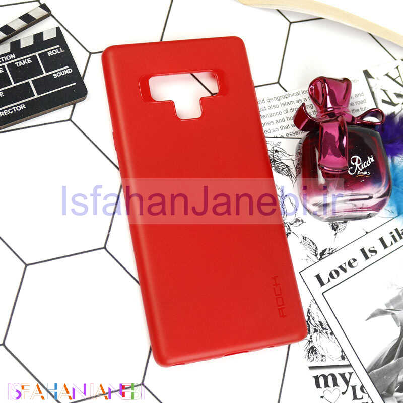 اصفهان جانبی-قاب ژله ای ROCK سامسونگ Note 9 قرمز