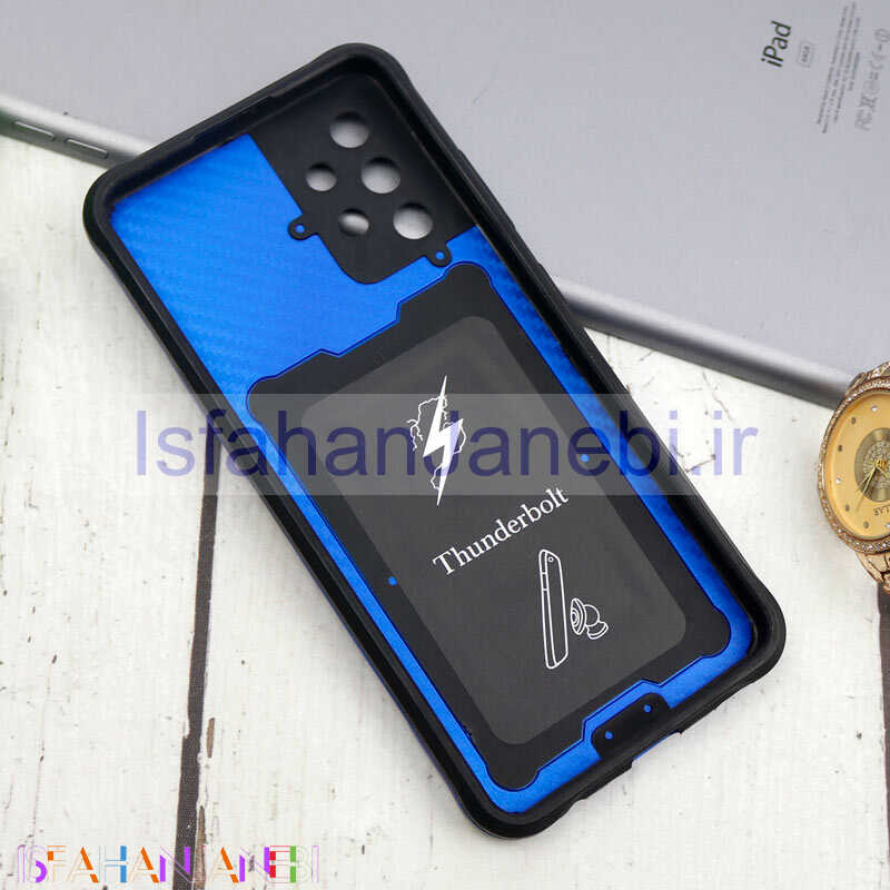 اصفهان جانبی-قاب ضد ضربه محافظ لنزدار کشویی هولدر دار بتمن Samsung Galaxy A32 4G