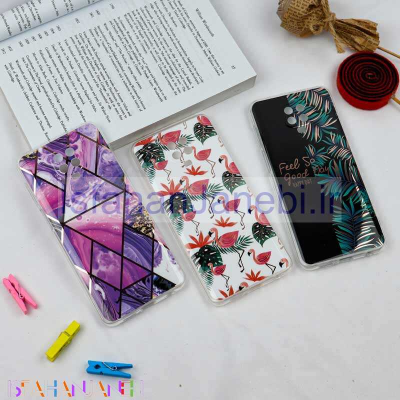 اصفهان جانبی-قاب محافظ لنزدار طرح کاشی Xiaomi Redmi Note 9s / Note 9 Pro