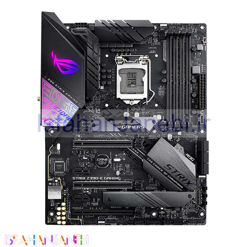 اصفهان جانبی-مادربرد ایسوس ROG STRIX Z390-E GAMING DDR4