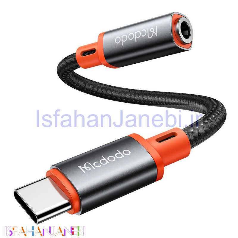 اصفهان جانبی-کابل تبدیل Mcdodo CA-7561 Type-C To 3.5mm Audio