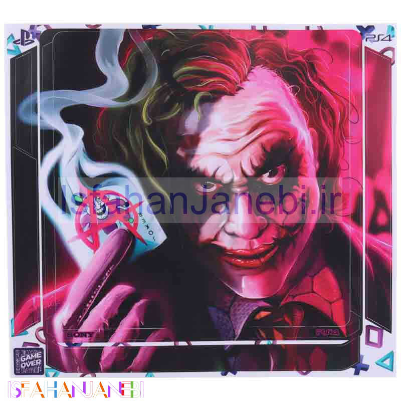 اصفهان جانبی-اسکین پلی استیشن 4 اسلیم طرح Joker کد 1