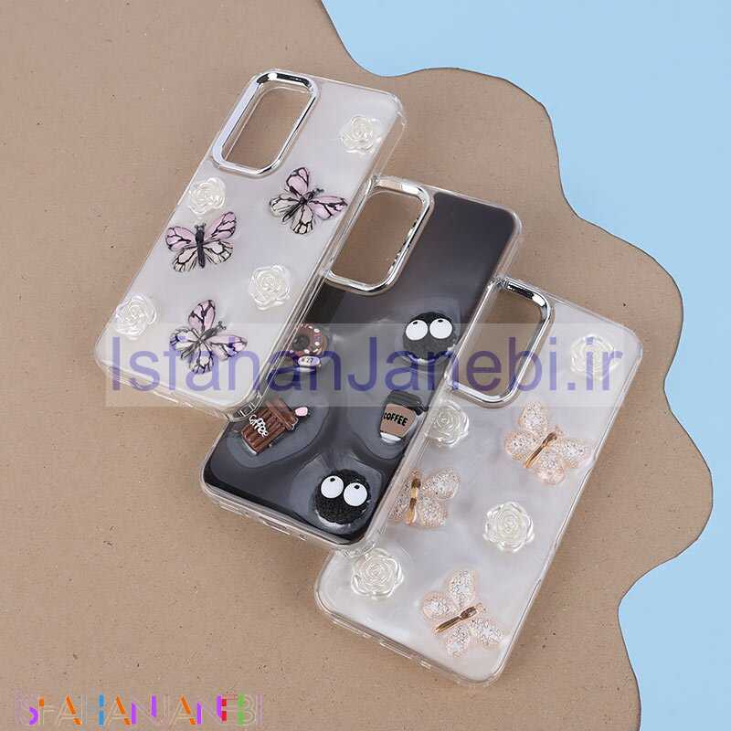 اصفهان جانبی-قاب رزینی سامسونگ Galaxy A54 برجسته طرح دار