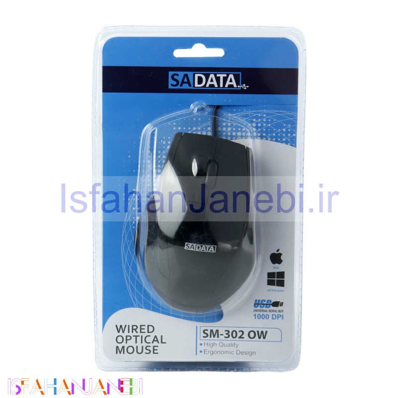 اصفهان جانبی-موس SADATA SM-302 OW