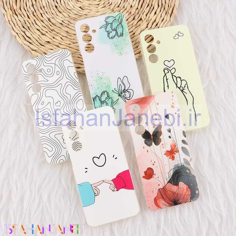 اصفهان جانبی-قاب ژله ای سامسونگ Galaxy A16 4G / A16 5G طرح دار چاپی محافظ لنزدار