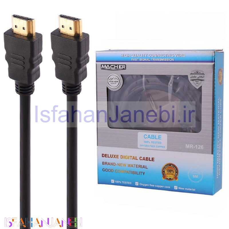 اصفهان جانبی-کابل HDMI مچر MR-126 طول 5 متر