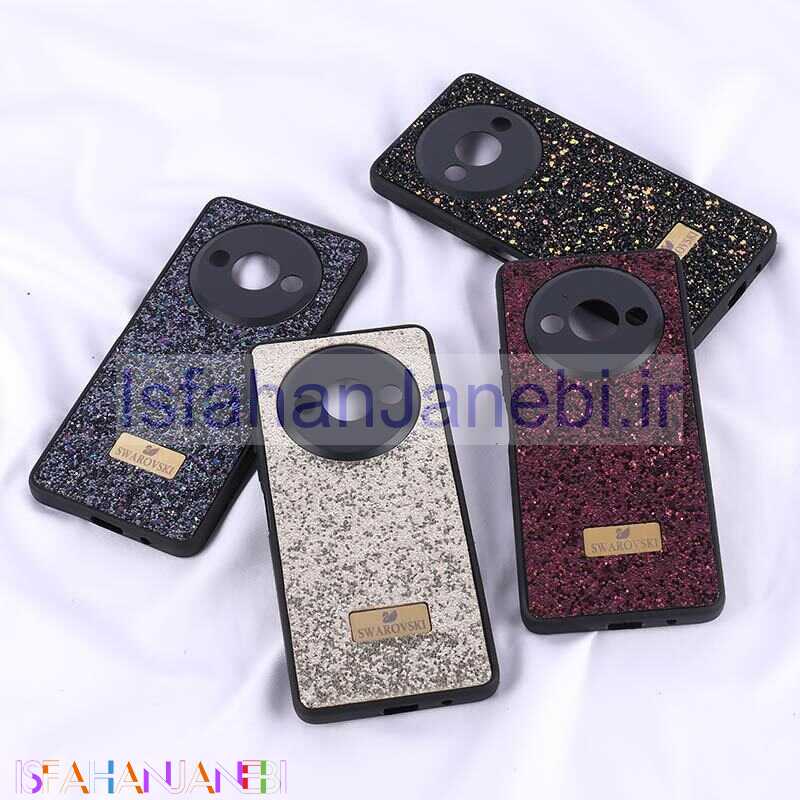 اصفهان جانبی-قاب شاینی Swarovski شیائومی Redmi A3 / A3X محافظ لنزدار
