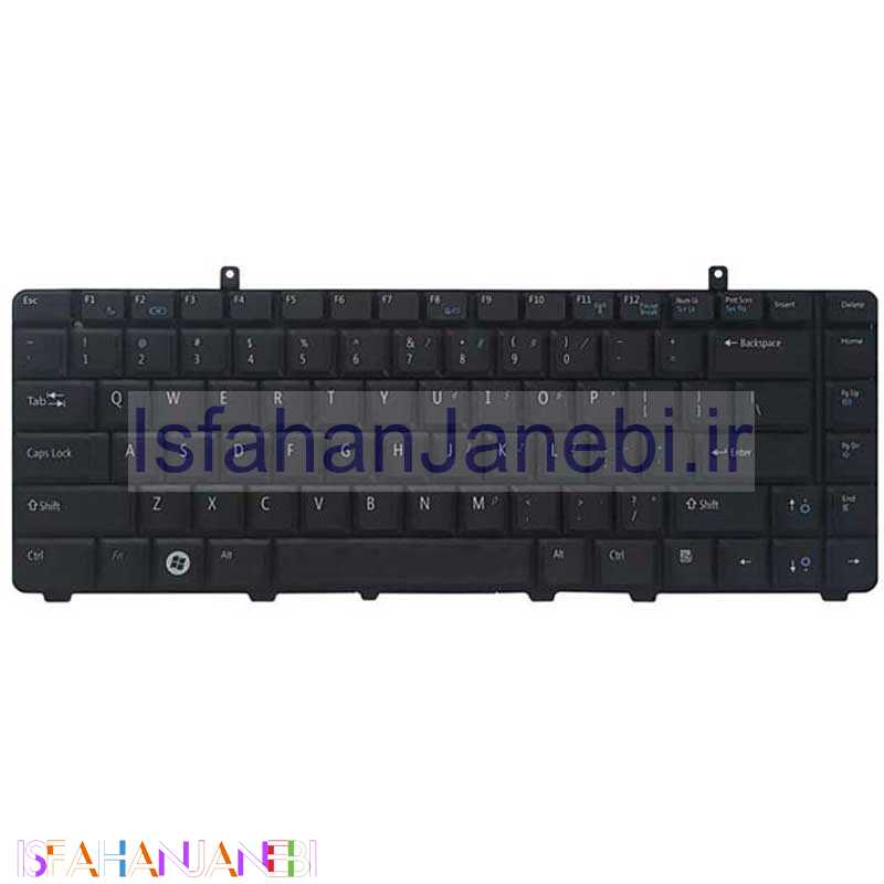 اصفهان جانبی-کیبورد لپ تاپ دل Dell Vostro A840-A860-1015-1014 بدون فریم مشکی