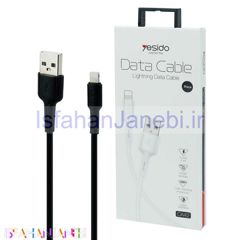 اصفهان جانبی-کابل آیفونی Yesido CA42 1m