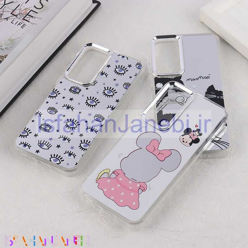 اصفهان جانبی-قاب آینه ای سامسونگ Galaxy A16 4G / A16 5G طرح دار دور محافظ متال